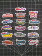 Scarlet & Violet Era TCG Logo Stickers - 3" Set, Sticker Sheet & Bundles - Glossy & Matte Vinyl Options