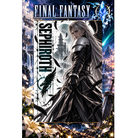 Final Fantasy Sephiroth 13x19 Art Print Poster | Choose 1 or Complete Set