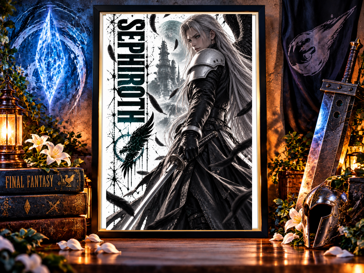 Final Fantasy Sephiroth 13x19 Art Print Poster | Choose 1 or Complete Set