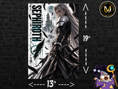 Final Fantasy Sephiroth 13x19 Art Print Poster | Choose 1 or Complete Set