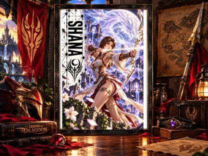Legend of Dragoon SHANA 13x19 Art Print Poster | Choose 1 or Complete Set