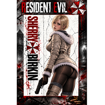 Resident Evil Sherry Berkin 13x19 Art Print Poster | Choose 1 or Complete Set