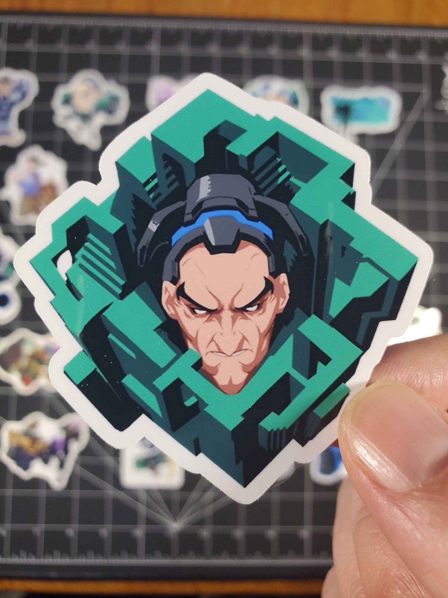 Overwatch 2 Sigma Hero Spray's Sticker Set | 26 High Quality Glossy Vinyls