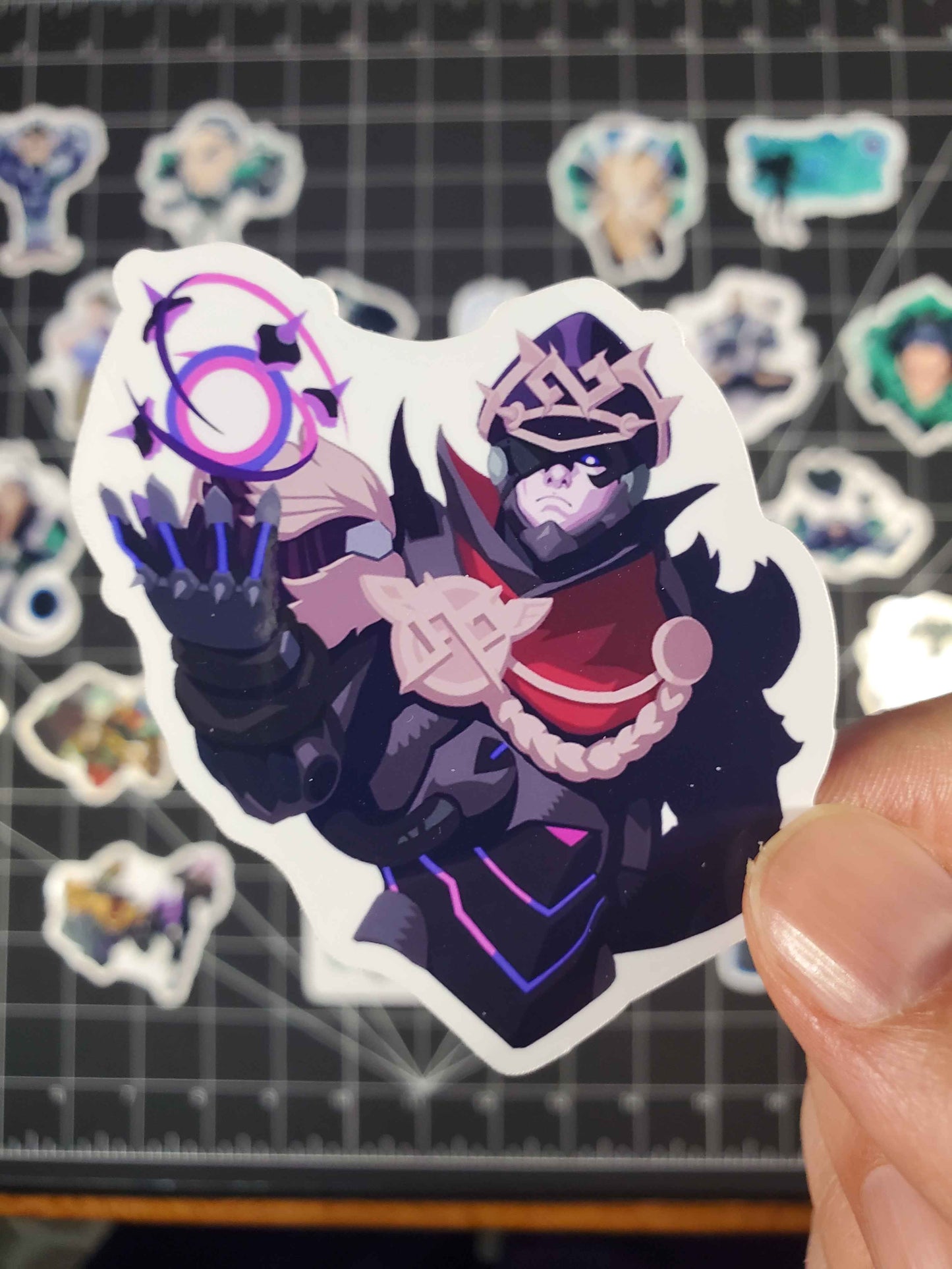 Overwatch 2 Sigma Hero Spray's Sticker Set | 26 High Quality Glossy Vinyls