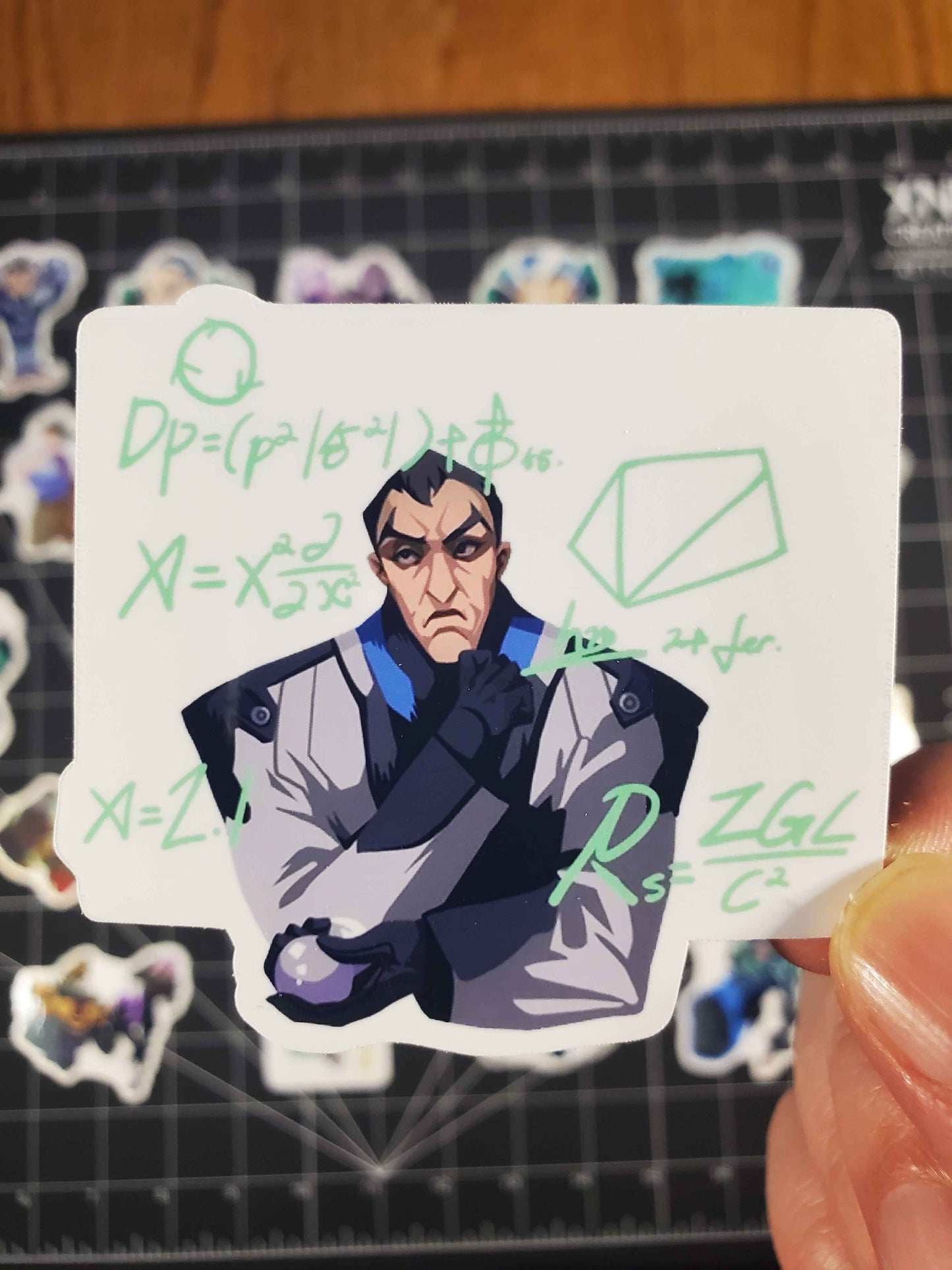 Overwatch 2 Sigma Hero Spray's Sticker Set | 26 High Quality Glossy Vinyls