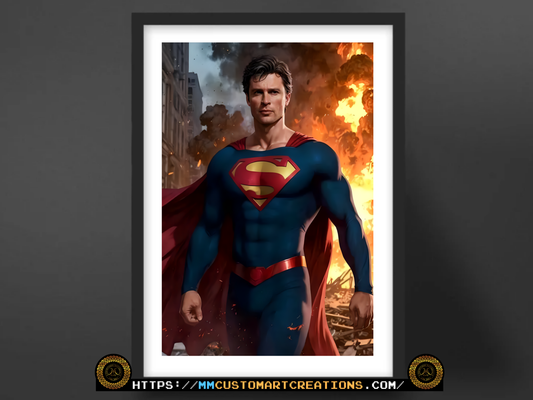 Smallville TV Show Poster Prints | Tom Welling as Clark Kent Superman Prints | 8.5x11 and 13x19 Sizes Available