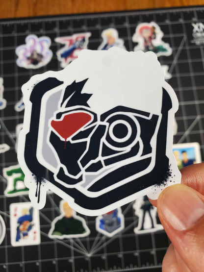 Overwatch 2 Soldier 76 Hero Spray's Sticker Set | 27 High Quality Glossy Vinyls