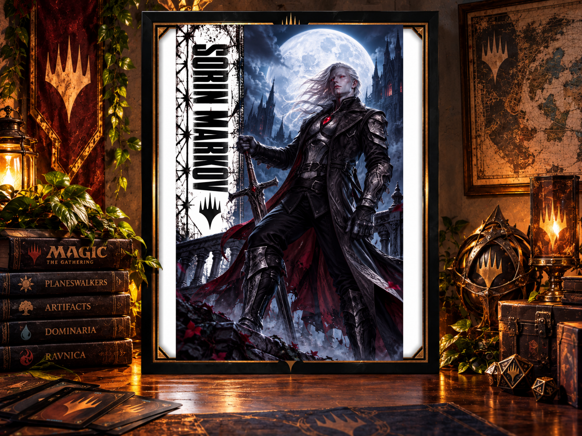 Magic The Gathering Sorrin Markov 13x19 Art Print Poster Choose 1 or Full Set