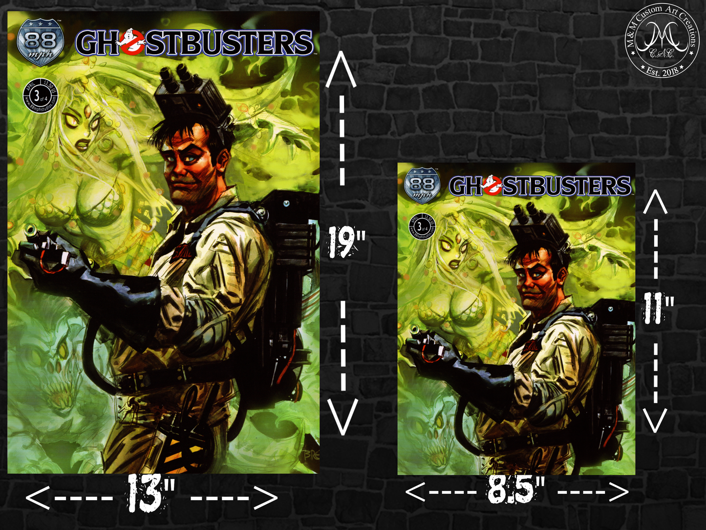 Ghostbusters Legion #3 Ray Stantz Comic Cover Poster Print - 8.5x11" or 13x19"