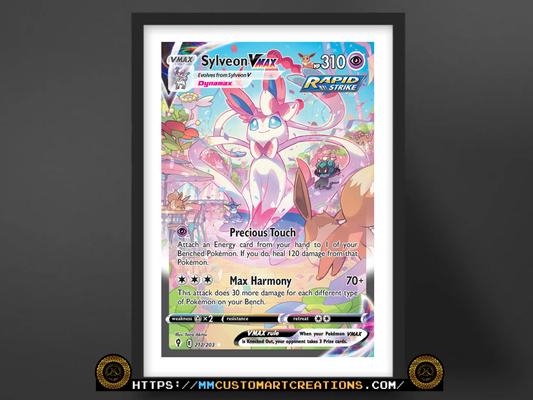 Sylveon VMAX #212 Alt Art Evolving Skies (EVS) Poster Print - Available in Two Sizes