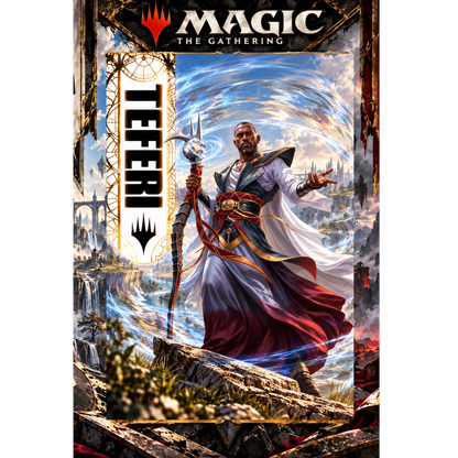 Magic The Gathering Teferi 13x19 Art Print Poster | Choose 1 or Full Set