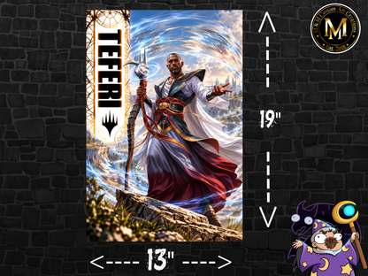 Magic The Gathering Teferi 13x19 Art Print Poster | Choose 1 or Full Set