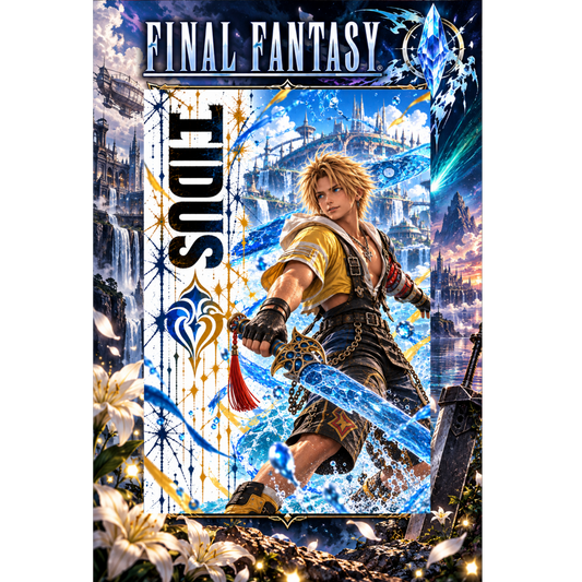 Final Fantasy Tidus 13x19 Art Print Poster | Choose 1 or Complete Set
