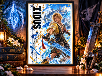 Final Fantasy Tidus 13x19 Art Print Poster | Choose 1 or Complete Set