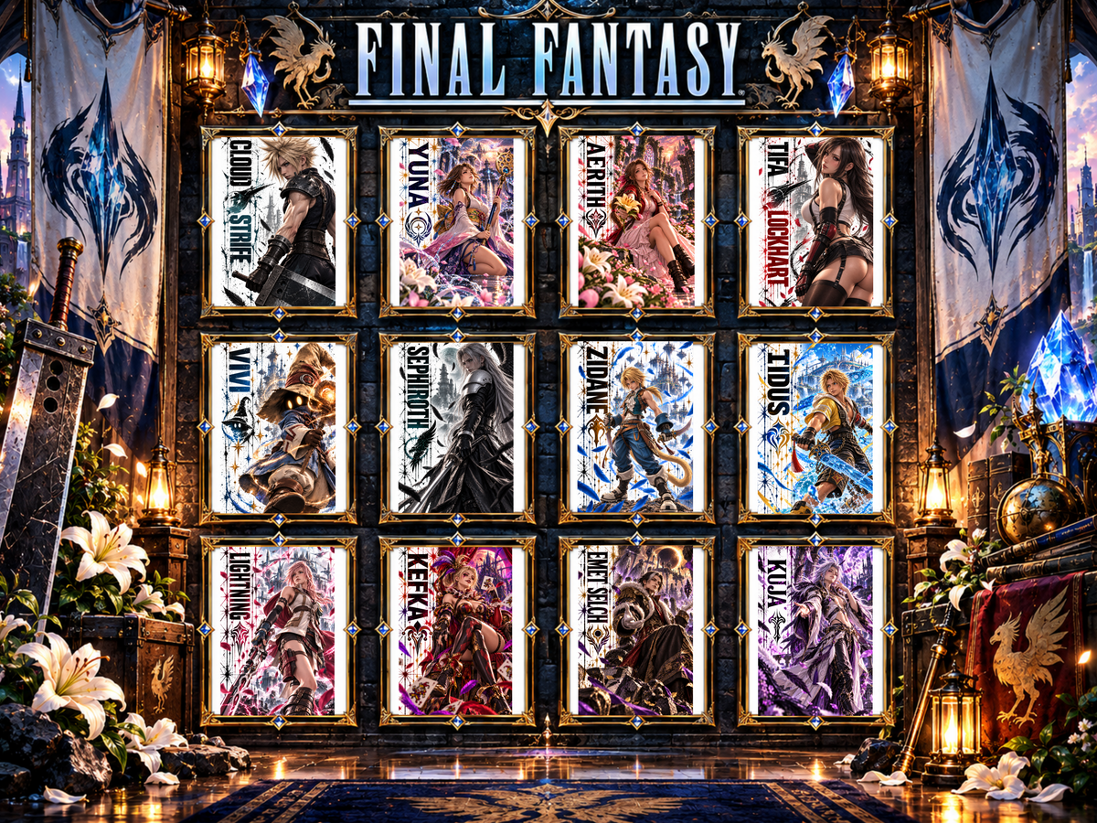 Final Fantasy Vivi 13x19 Art Print Poster | Choose 1 or Complete Set