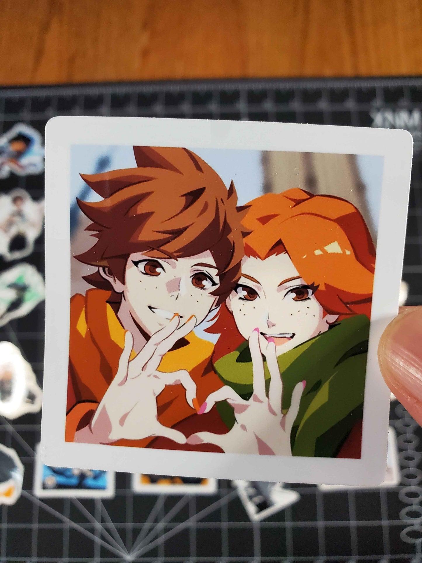 Overwatch 2 Tracer Hero Spray's Sticker Set | 30 High Quality Glossy Vinyls