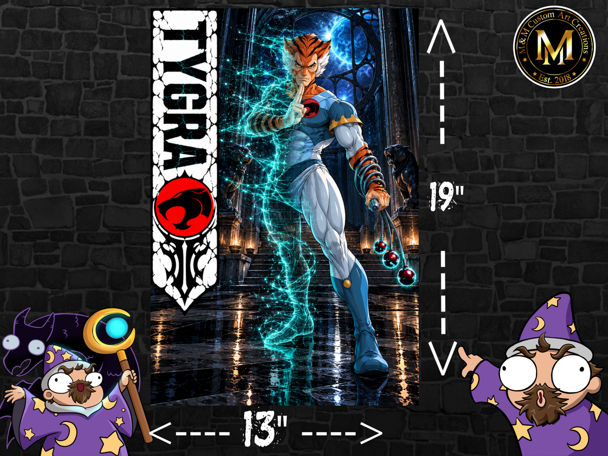 Thundercats TYGRA 13x19 Art Print Poster | Choose 1 or Complete Set