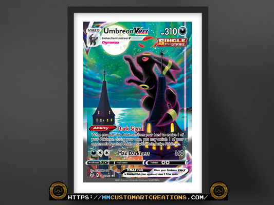 Umbreon VMAX #215 Alt Art Evolving Skies (EVS) Poster Print - Available in Two Sizes