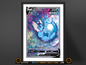 Vaporeon V #SWSH181 Sword & Shield Promo Poster Print - Available in Two Sizes