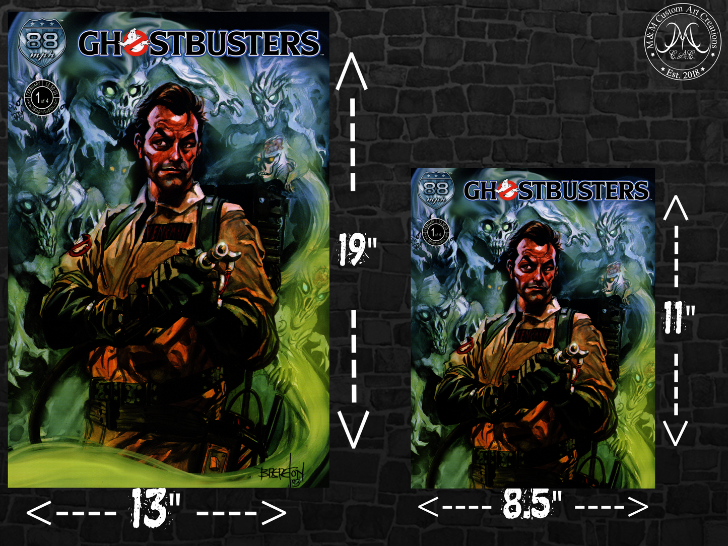 Ghostbusters Legion Peter Venkman Poster Print - 88MPH #1E Cover