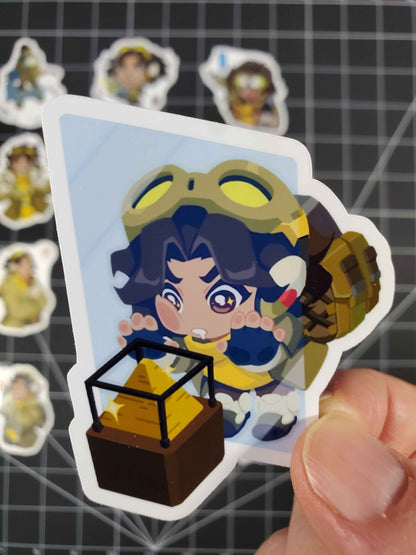 Overwatch 2 Venture Hero Spray's Sticker Set | 12 High Quality Glossy Vinyls