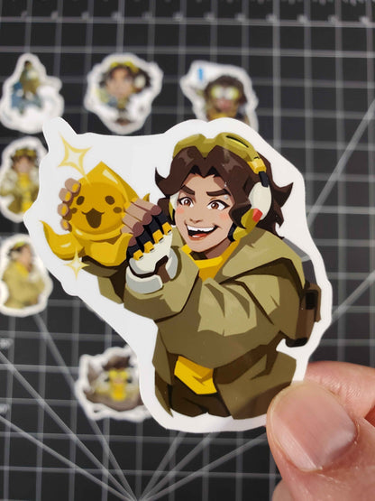 Overwatch 2 Venture Hero Spray's Sticker Set | 12 High Quality Glossy Vinyls