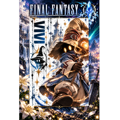 Final Fantasy Vivi 13x19 Art Print Poster | Choose 1 or Complete Set