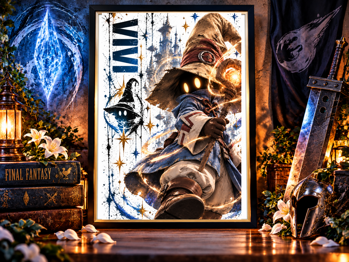 Final Fantasy Vivi 13x19 Art Print Poster | Choose 1 or Complete Set