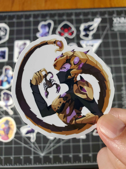 Overwatch 2 Widowmaker Hero Spray's Sticker Set | 28 High Quality Glossy Vinyls