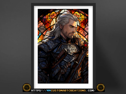 Henry Cavill as The Witcher Poster Prints | Geralt of Rivia | 8.5x11 and 13x19 Options