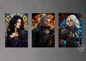 Ciri from the Witcher Poster Print | Princess Cirilla of Cintra| | 8.5x11 and 13x19