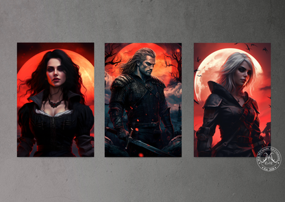 Yennefer Poster Prints | Perfect Gift for Fans & Collectors | 8.5x11 & 13x19