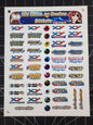 Pokemon XY Era Set Logo's 14 Glossy Vinyl Stickers to Organize your Collection