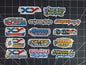 Pokemon XY Era Set Logo's 14 Glossy Vinyl Stickers to Organize your Collection