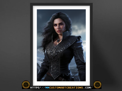 Yennefer Poster Prints | Perfect Gift for Fans & Collectors | 8.5x11 & 13x19