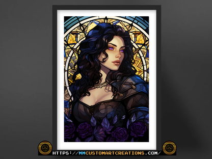 Yennefer Poster Prints | Perfect Gift for Fans & Collectors | 8.5x11 & 13x19