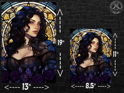 Yennefer Poster Prints | Perfect Gift for Fans & Collectors | 8.5x11 & 13x19