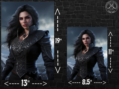 Yennefer Poster Prints | Perfect Gift for Fans & Collectors | 8.5x11 & 13x19