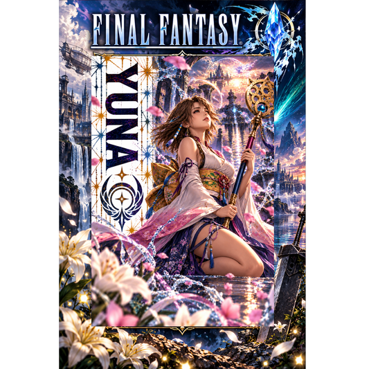 Final Fantasy Yuna 13x19 Art Print Poster | Choose 1 or Complete Set