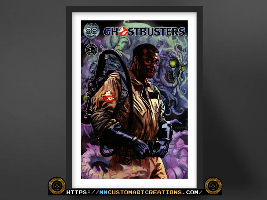 Ghostbusters Legion #2 Winston Comic Cover Poster Print - 8.5x11" or 13x19"